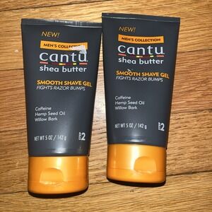 2X Cantu, Men's Collection, Shea Butter Smooth Shave Gel, 5 oz